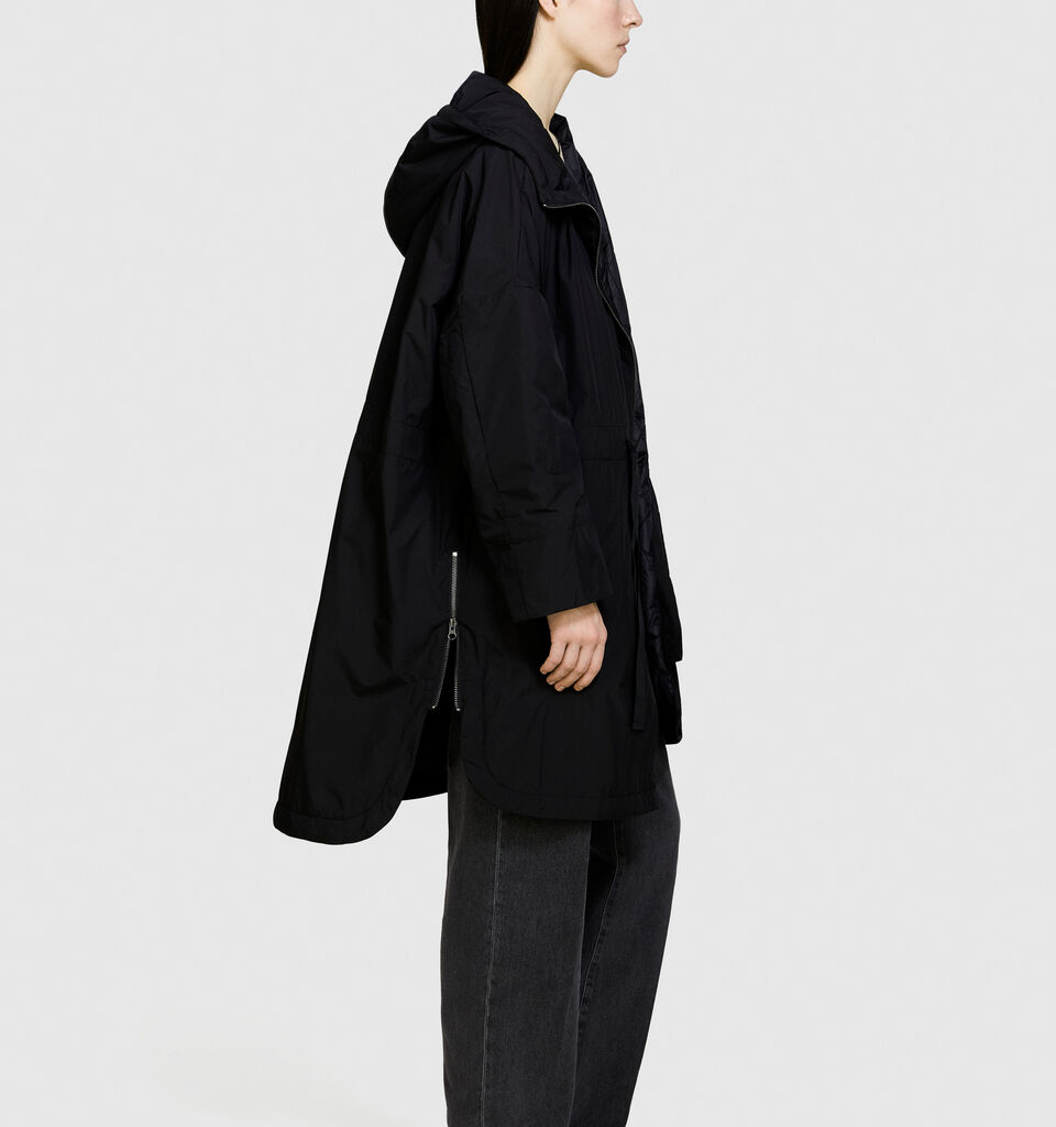 Oversized fit padded parka - women's jackets - Black | Sisley image number 2